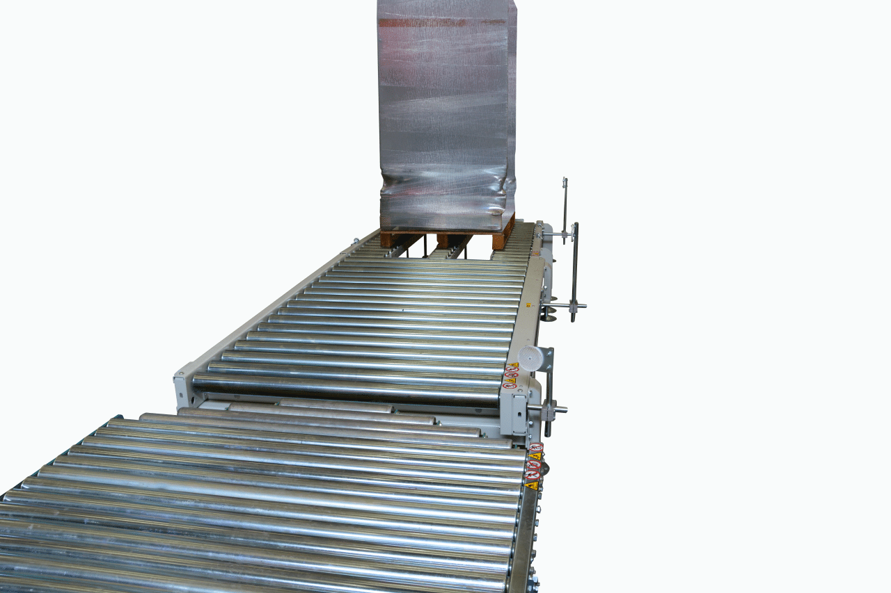 TP INFEED LOW ROLLER CONVEYOR - Atlanta Stretch